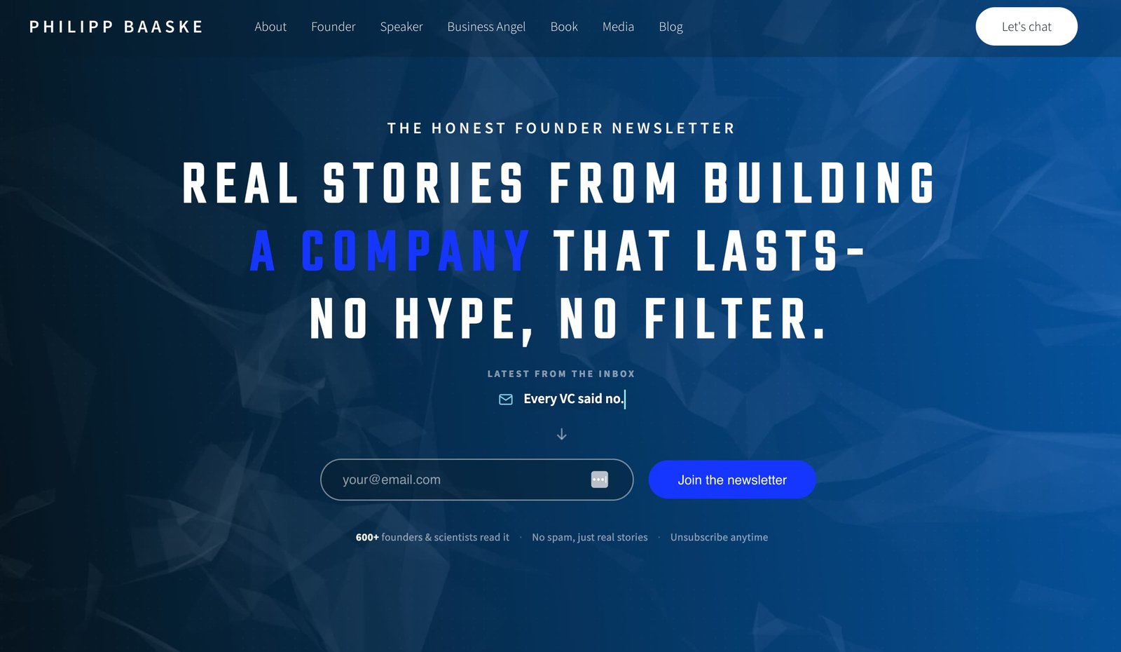 Website philippbaaske.com