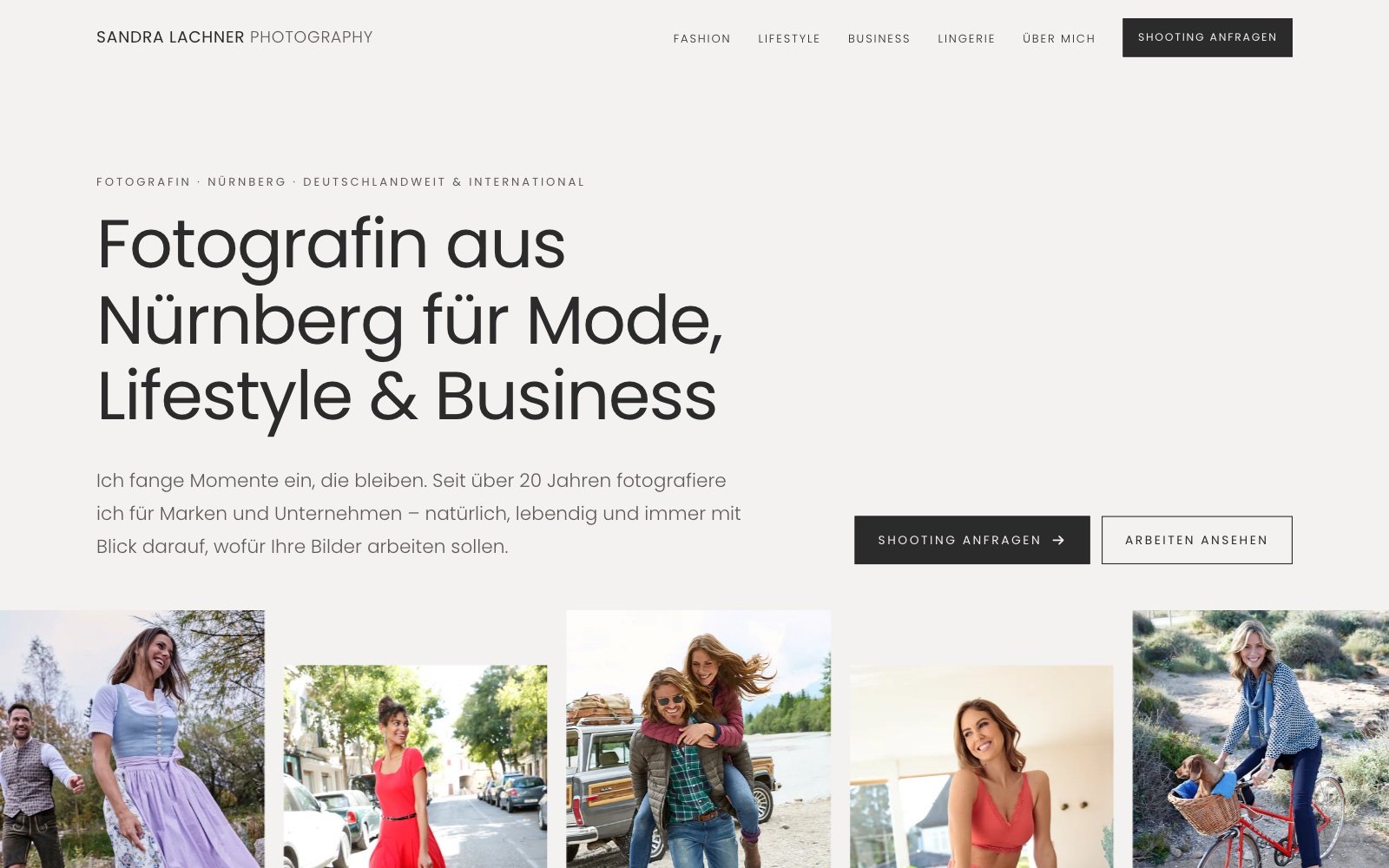 Website Sandra Lachner